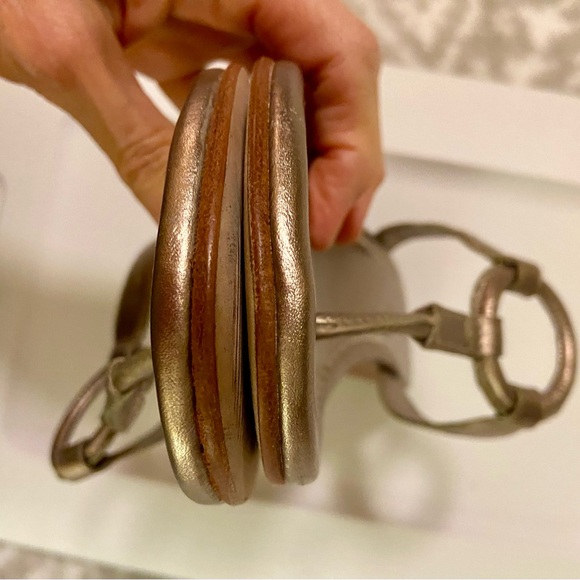 Bernardo leather wedge sandals - Picture 6 of 7